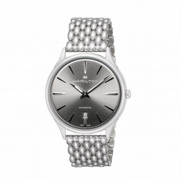 ハミルトン HAMILTON JAZZMASTER H38525181 腕時計 メンズ グレー 自動巻き アナログ