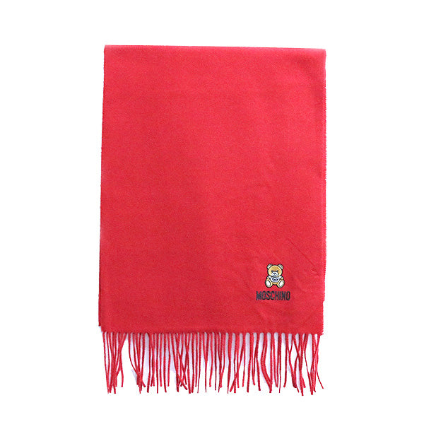 モスキーノ MOSCHINO マフラー レディース M5293 50124 007 レッド