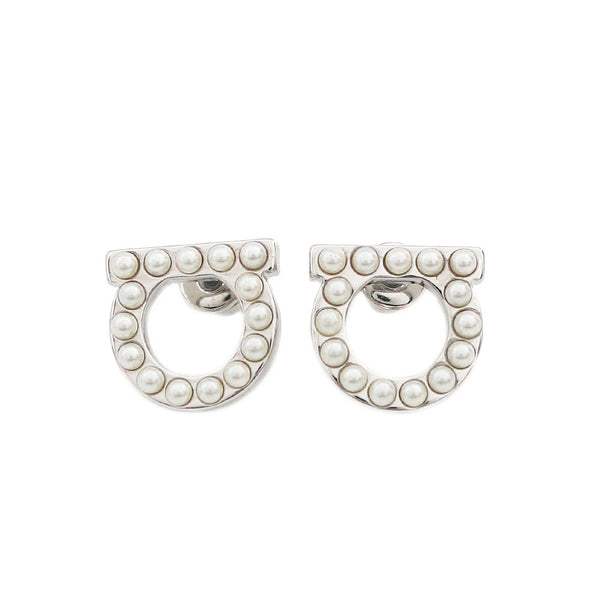 フェラガモ FERRAGAMO ピアス 760125-696582 レディース シルバー