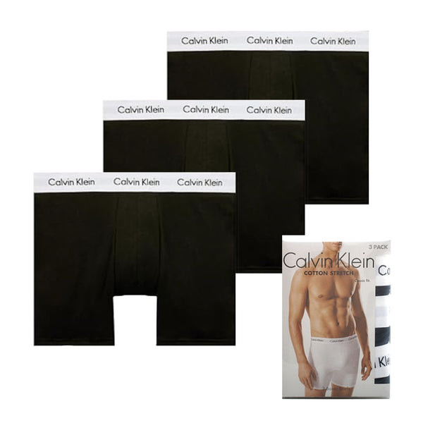 カルバンクライン CALVIN KLEIN ボクサーパンツ アンダーウェア 下着 NB1770-001-L メンズ ブラック 3枚セット 下着