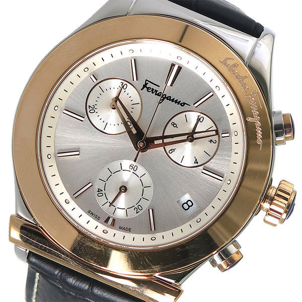 フェラガモ FERRAGAMO メンズ 腕時計 FH6040016 シルバー シルバー