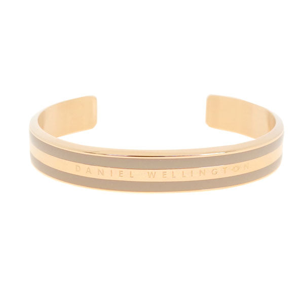 ダニエルウェリントン DANIEL WELLINGTON バングル ブレスレット レディース DW00400012 CLASSIC BRACELET DESERT SAND S ローズゴールド グレー