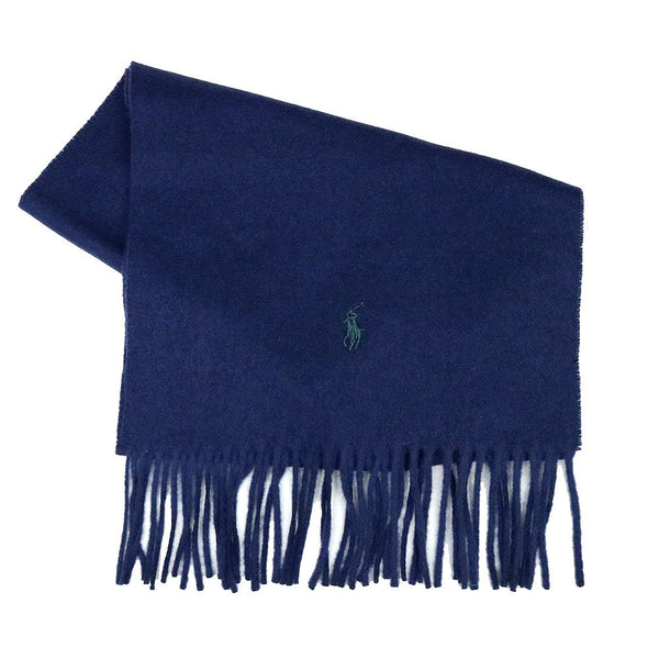 ポロラルフローレン POLO RALPH LAUREN マフラー PC0476-411 メンズ レディース NAVY ネイビー
