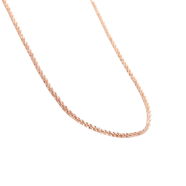 ダニエルウェリントン DANIEL WELLINGTON Elan Twisted Chain Necklace Long RG ネックレス DW00400565 レディース ローズゴールド