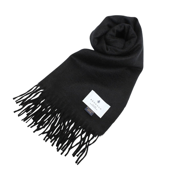 ベグアンドコー BEGG&CO Arran マフラー 60BCARRAN-BLACK メンズ レディース ブラック マフラー