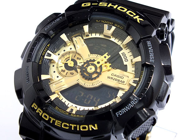 カシオ CASIO Gショック G-SHOCK ハイパーカラーズ 腕時計 GA-110GB-1A ゴールド