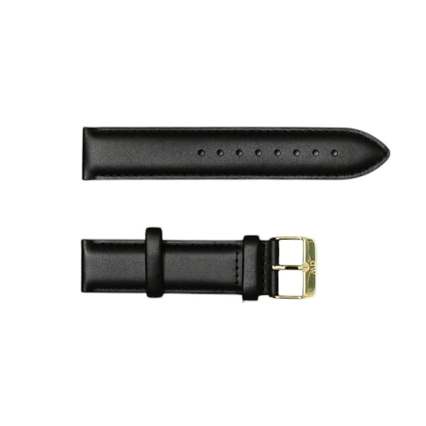 ダニエルウェリントン DANIEL WELLINGTON 替えベルト腕時計用 ラグ幅20mm dw00200319 レザー ブラック