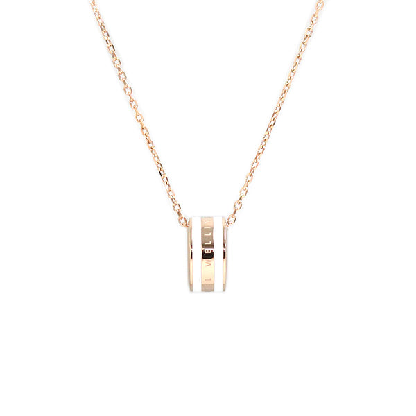 ダニエルウェリントン DANIEL WELLINGTON ネックレス レディース DW00400153 エランネックレス エラン ローズゴールド ホワイト