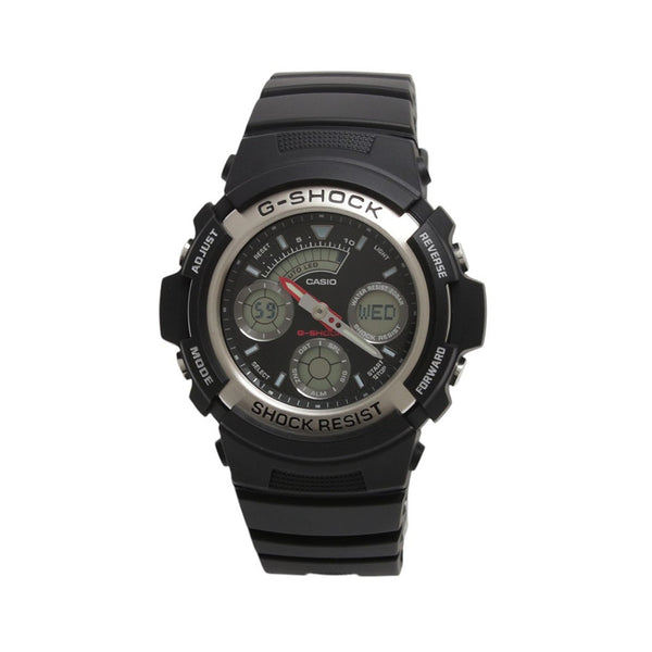 カシオ CASIO Gショック G-SHOCK アナデジ 腕時計 AW590-1A ブラック