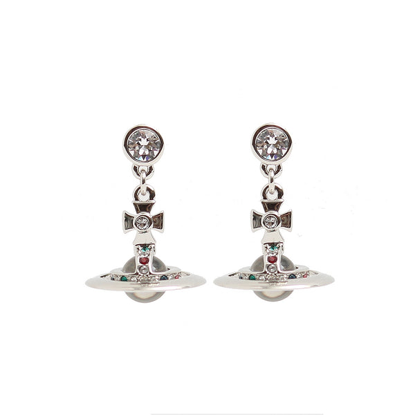 ヴィヴィアンウエストウッド VIVIENNE WESTWOOD ピアス 62020032-W004 62020032-02P019 レディース プチオーブ ドロップ シルバー