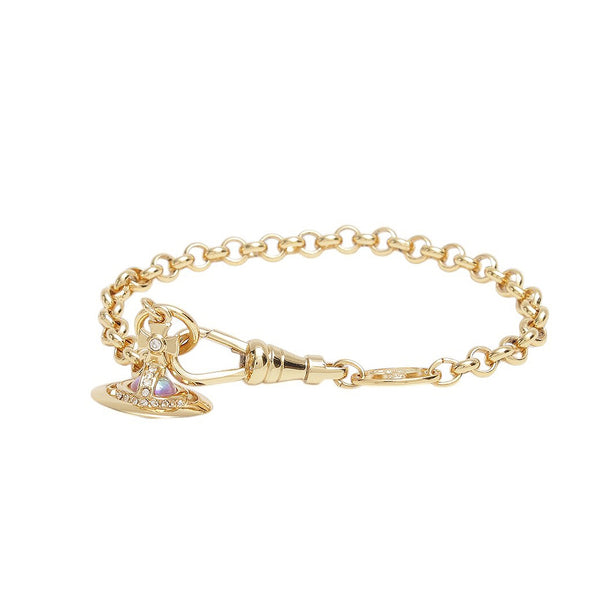 ヴィヴィアンウエストウッド VIVIENNE WESTWOOD NEW PETITE ORB ブレスレット 61020057-02R861 レディース ゴールド