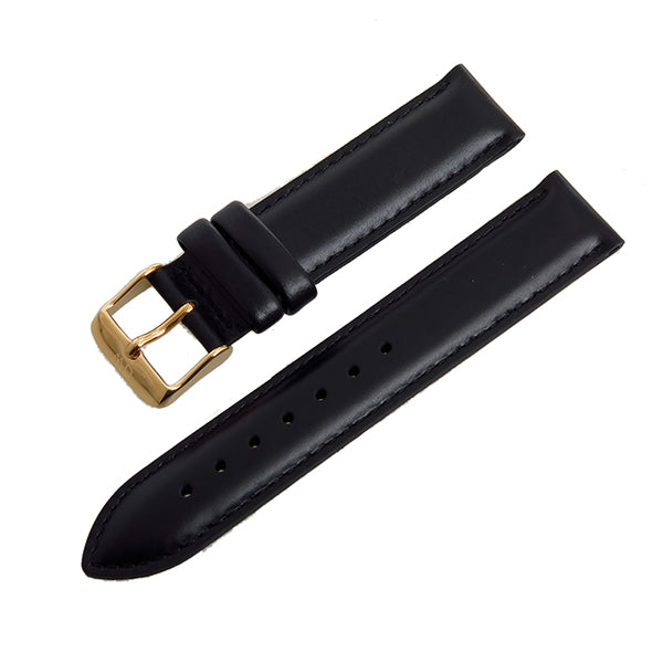 ダニエルウェリントン DANIEL WELLINGTON 替えベルト腕時計用 ラグ幅18mm dw00200036 dw00200112 レザー ブラック ブラック