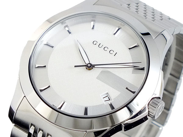 グッチ GUCCI Gタイムレス 腕時計 YA126401 シルバー
