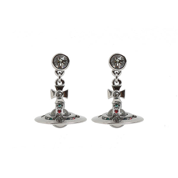 ヴィヴィアンウエストウッド VIVIENNE WESTWOOD プチオーブ ピアス レディース 62020032-S001 ガンメタル