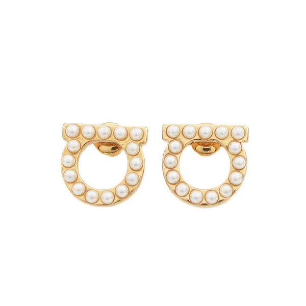 フェラガモ FERRAGAMO ピアス 760125-696581 レディース ゴールド