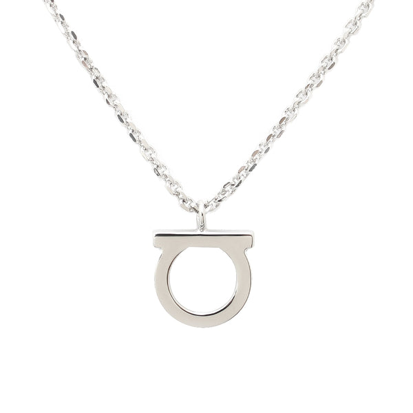 フェラガモ FERRAGAMO ネックレス 760133-696659 レディース ガンチーニ GANCINO SILVER シルバー
