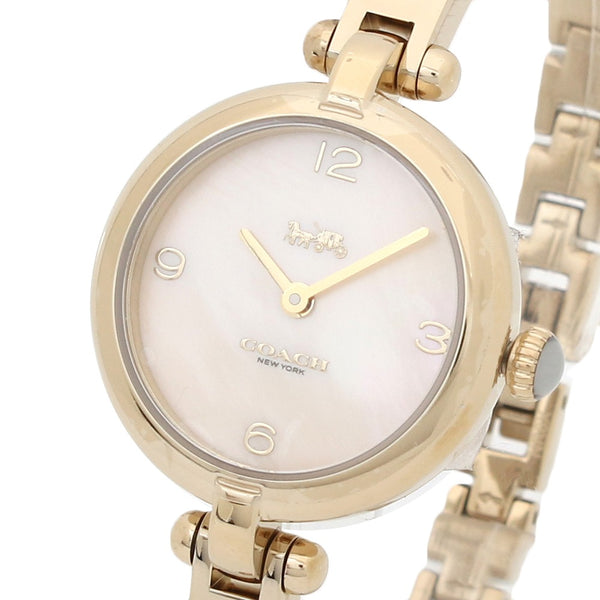 コーチ COACH 腕時計 14504006 レディース CARY ケーリー クォーツ ホワイト シェル ゴールド