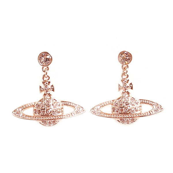 ヴィヴィアンウエストウッド VIVIENNE WESTWOOD ピアス 62020025-G120 レディース ミニ ベース レリーフ MINI BAS RELIEF ピンクゴールド