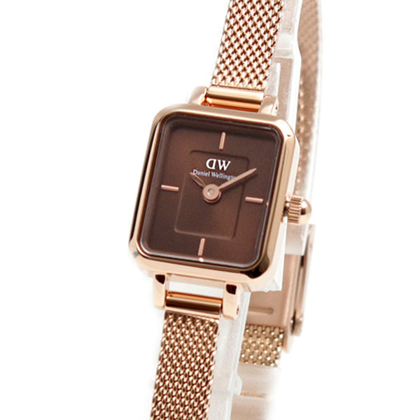 ダニエルウェリントン DANIEL WELLINGTON QUADRO MINI MELROSE AMBER DW00100649 腕時計 レディース アンバー クオーツ