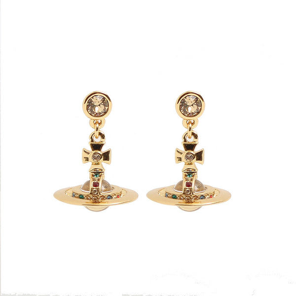 ヴィヴィアンウエストウッド VIVIENNE WESTWOOD プチオーブ ピアス レディース 62020032-R001 ゴールド