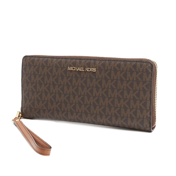マイケルコース MICHAEL KORS 長財布 35F8GTVT3B-BROWN レディース ジェットセットトラベル JET SET TRAVEL ブラウン