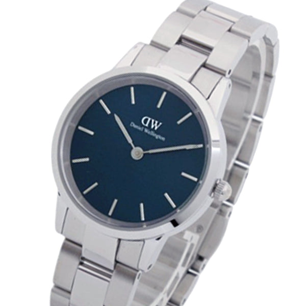 ダニエルウェリントン DANIEL WELLINGTON Iconic Link Arctic 32mm Silver Blue DW00100459 腕時計 メンズ ベビーブルー クオーツ