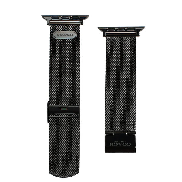 コーチ COACH Apple watch strap アップルウォッチストラップ 交換ベルト メッシュバンド 42mm 44mm 14700062 ブラック
