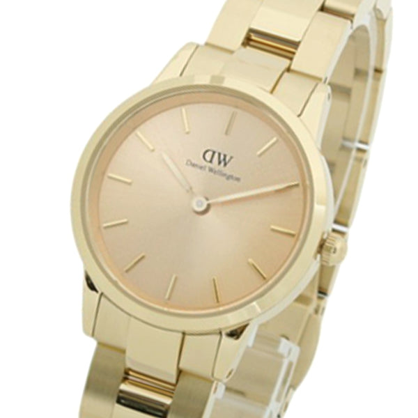 ダニエルウェリントン DANIEL WELLINGTON  Iconic Link Unitone 28mm  Gold DW00100403 腕時計 レディース ゴールド クオーツ