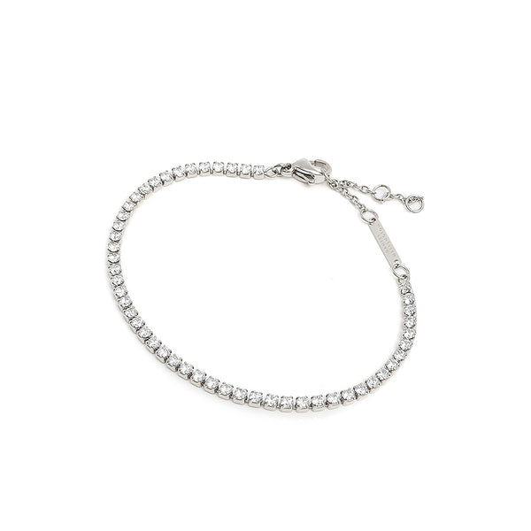 ダニエルウェリントン DANIEL WELLINGTON ブレスレット DW00400386 メンズ レディース クラッシックテニスブレスレット CLASSIC TENNIS BRACELET シルバー