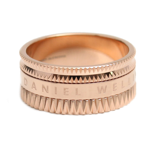 ダニエルウェリントン リング DW00400263 25号 メンズ エレベーション ELEVATION ローズゴールド