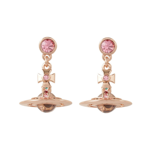 ヴィヴィアンウエストウッド VIVIENNE WESTWOOD ピアス プチオーブ レディース 62020032 G002 ピンクゴールド PINK GOLD ピンククリスタル