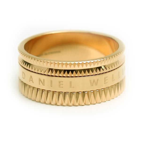 ダニエルウェリントン リング DW00400276 25号 メンズ エレベーション ELEVATION ゴールド