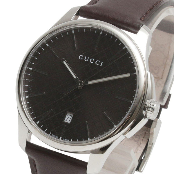 グッチ GUCCI G-TIMELESS YA126318 腕時計 ユニセックス ブラウン クオーツ アナログ 並行輸入品