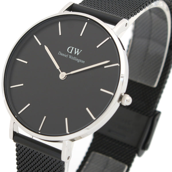 ダニエルウェリントン 腕時計 PETITE ASHFIELD 36 シルバー DW00600308 DW00100308ブラック