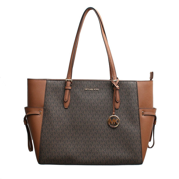 マイケルコース MICHAEL KORS GILLY LG DRWSTG TRVL TOTE BROWN トートバッグ 35S1G2GT7B-BROWN レディース ブラウン