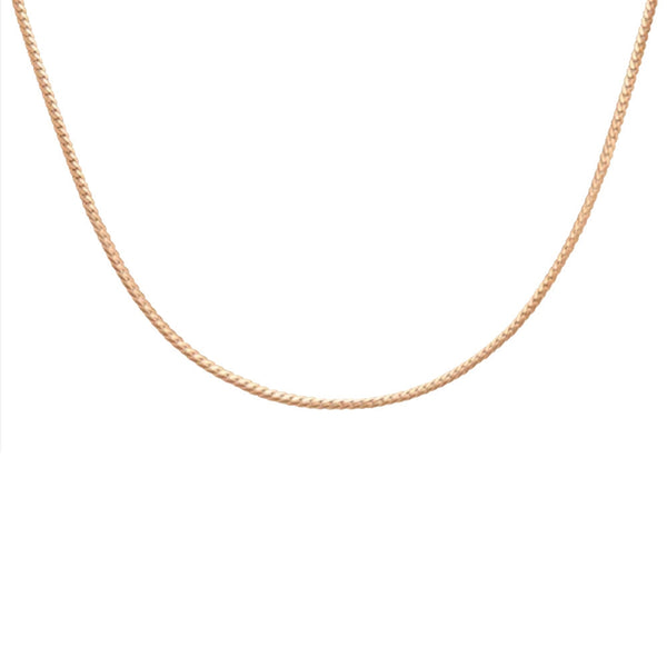 ダニエルウェリントン DANIEL WELLINGTON Elan Flat Chain Necklace Short RG ネックレス DW00400544 レディース ローズゴールド