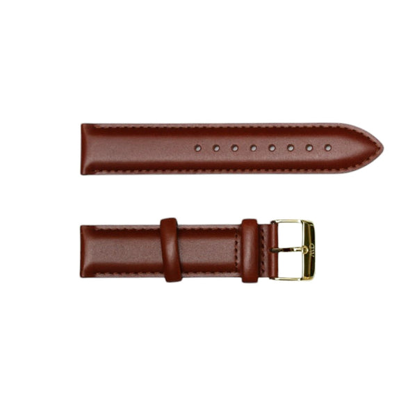 ダニエルウェリントン DANIEL WELLINGTON 替えベルト腕時計用 ラグ幅20mm dw00200317 レザー ブラウン
